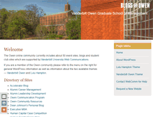 Tablet Screenshot of blogs.owen.vanderbilt.edu