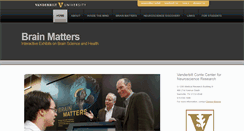 Desktop Screenshot of brainmatters.vanderbilt.edu