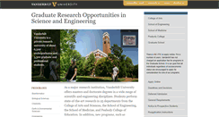 Desktop Screenshot of grad-ed.vanderbilt.edu