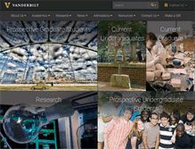 Tablet Screenshot of engineering.vanderbilt.edu