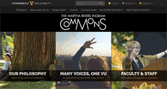 Desktop Screenshot of commons.vanderbilt.edu