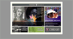 Desktop Screenshot of exhibits.library.vanderbilt.edu