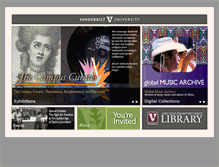 Tablet Screenshot of exhibits.library.vanderbilt.edu
