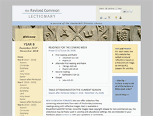 Tablet Screenshot of lectionary.library.vanderbilt.edu